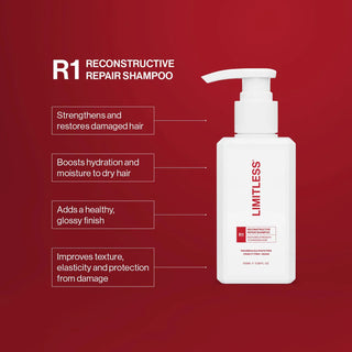 Limitless R1 Reconstructive Repair Shampoo 100ml - MV hair and beauty