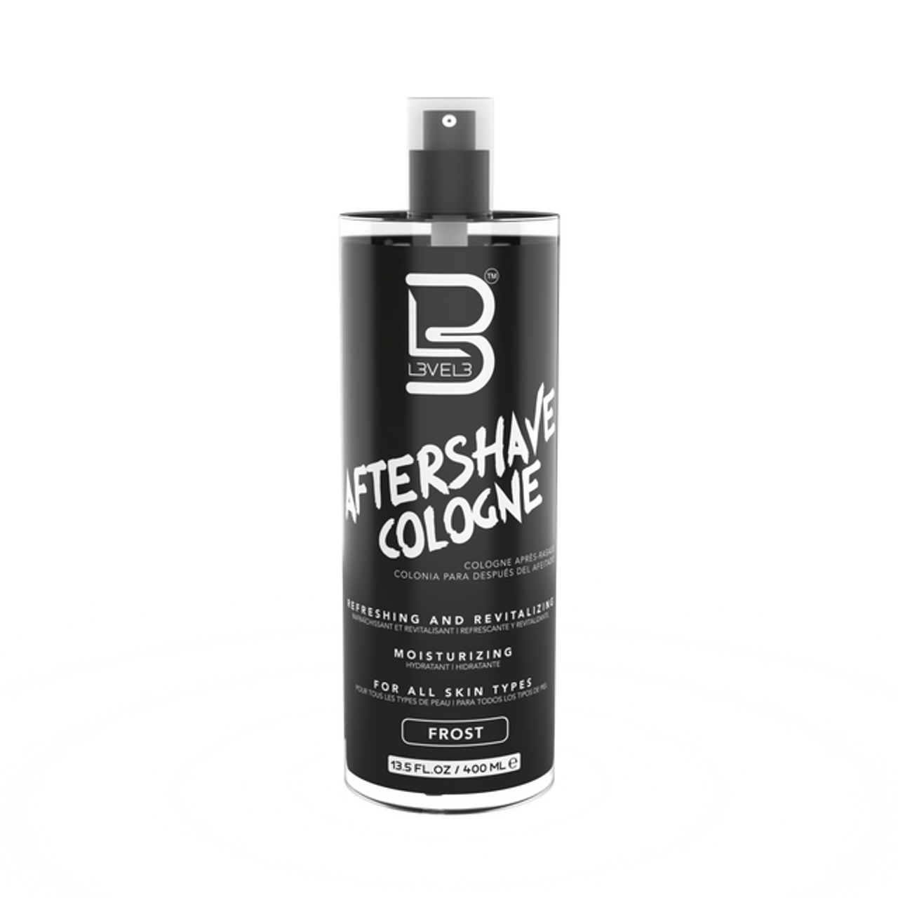 L3VEL3 Aftershave Cologne FROST - 400ml - MV hair and beauty