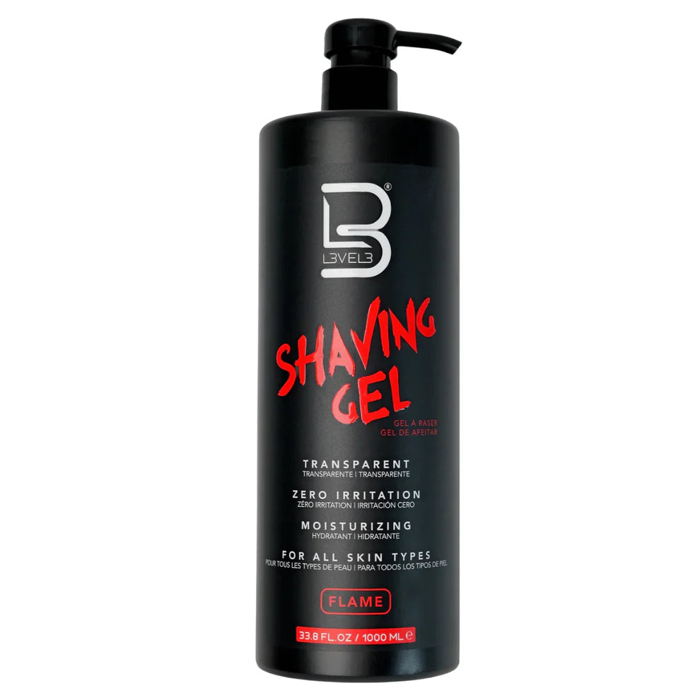 L3VEL3 Shaving Gel 1000ml - MV hair and beauty