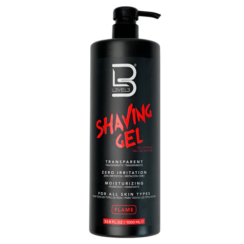 L3VEL3 Shaving Gel 1000ml - MV hair and beauty
