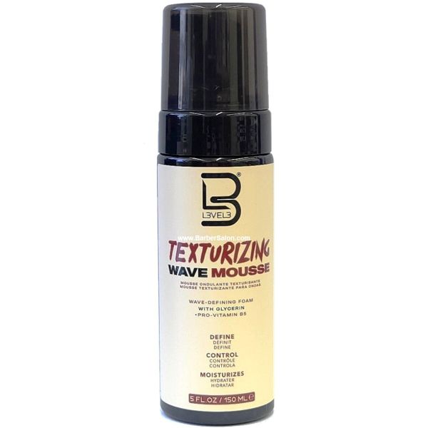 L3VEL3 Texturizing Wave Mousse 5 oz - MV hair and beauty