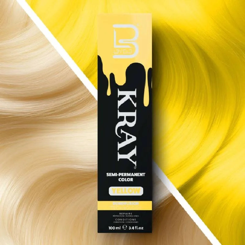 Level3 Yellow Semi-Permanent Colour 100ml - MV hair and beauty