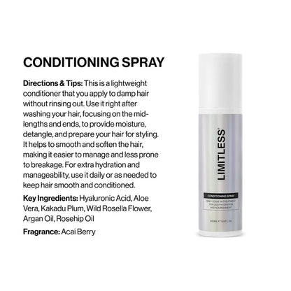Limitless Conditioning Spray 200ml - MV hair and beauty