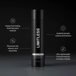 Limitless Dry Shampoo 180g - MV hair and beauty