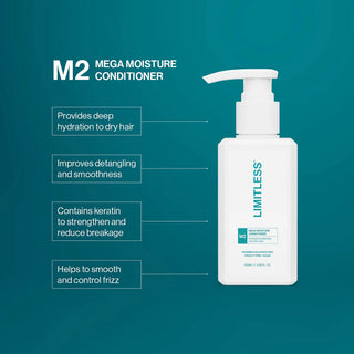 Limitless M2 Mega Moisture Conditioner 100ml - MV hair and beauty