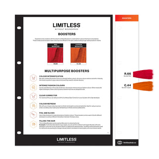 Limitless Professional Colour Chart - MV hair and beauty