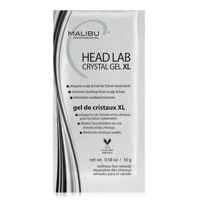 Malibu C Head Lab Crystal Gel XL - 16g x 1 Sachet Only - MV hair and beauty