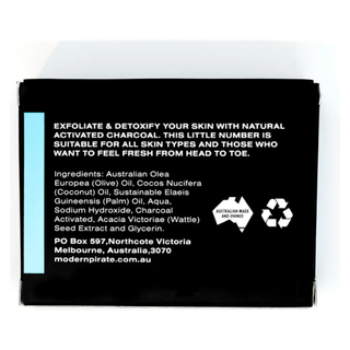 Modern Pirate Activated Charcoal Soap