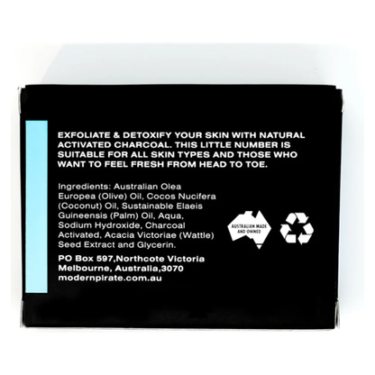 Modern Pirate Activated Charcoal Soap
