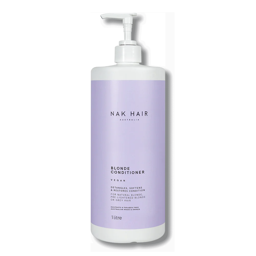 NAK Hair Blonde Conditioner 1000ml - MV hair and beauty