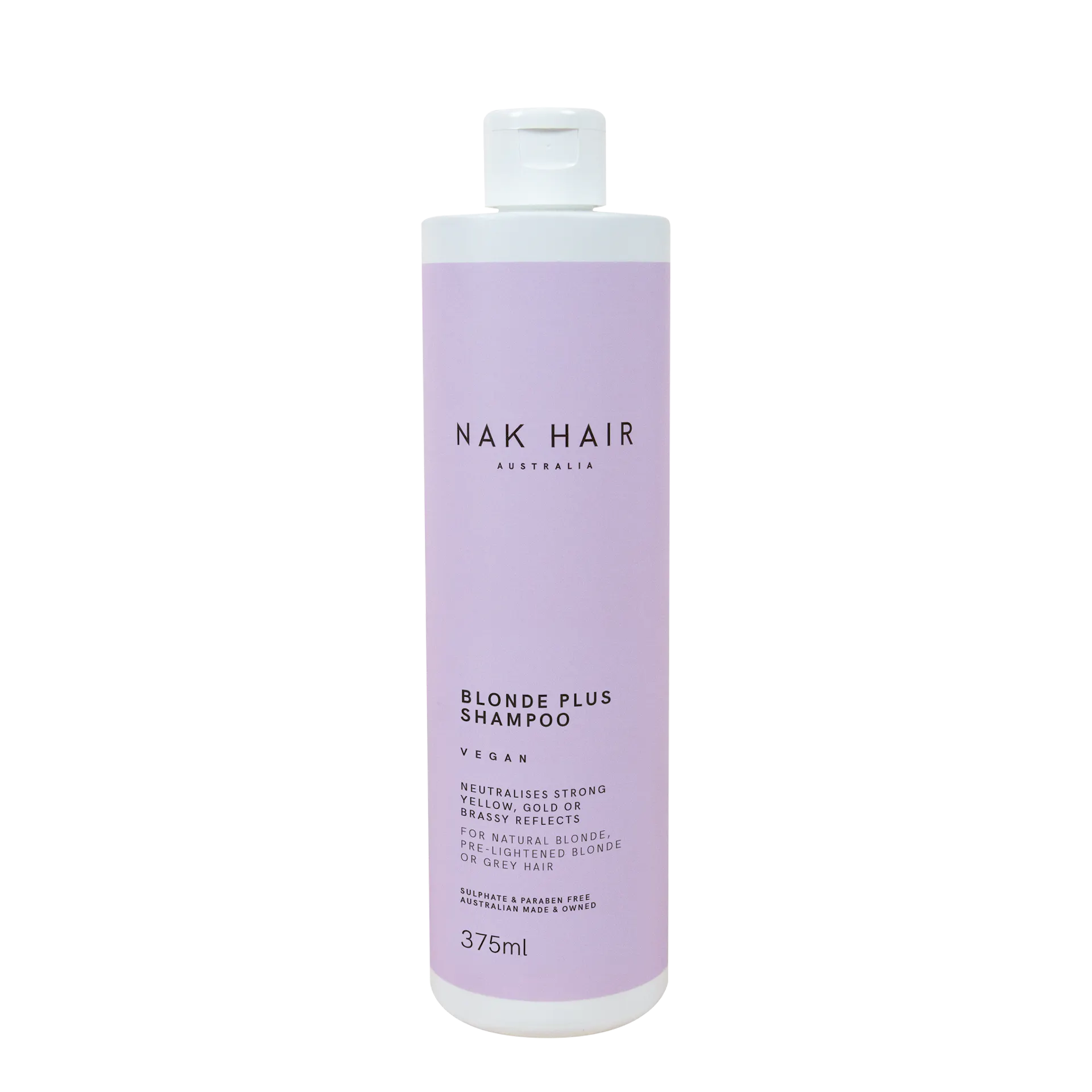 NAK Hair Blonde Plus Shampoo 375ml