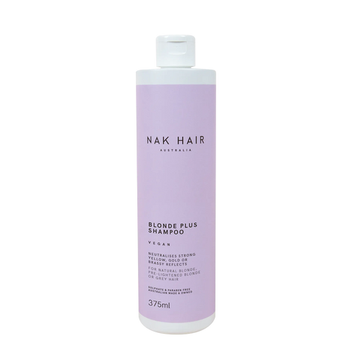 NAK Hair Blonde Plus Shampoo 375ml