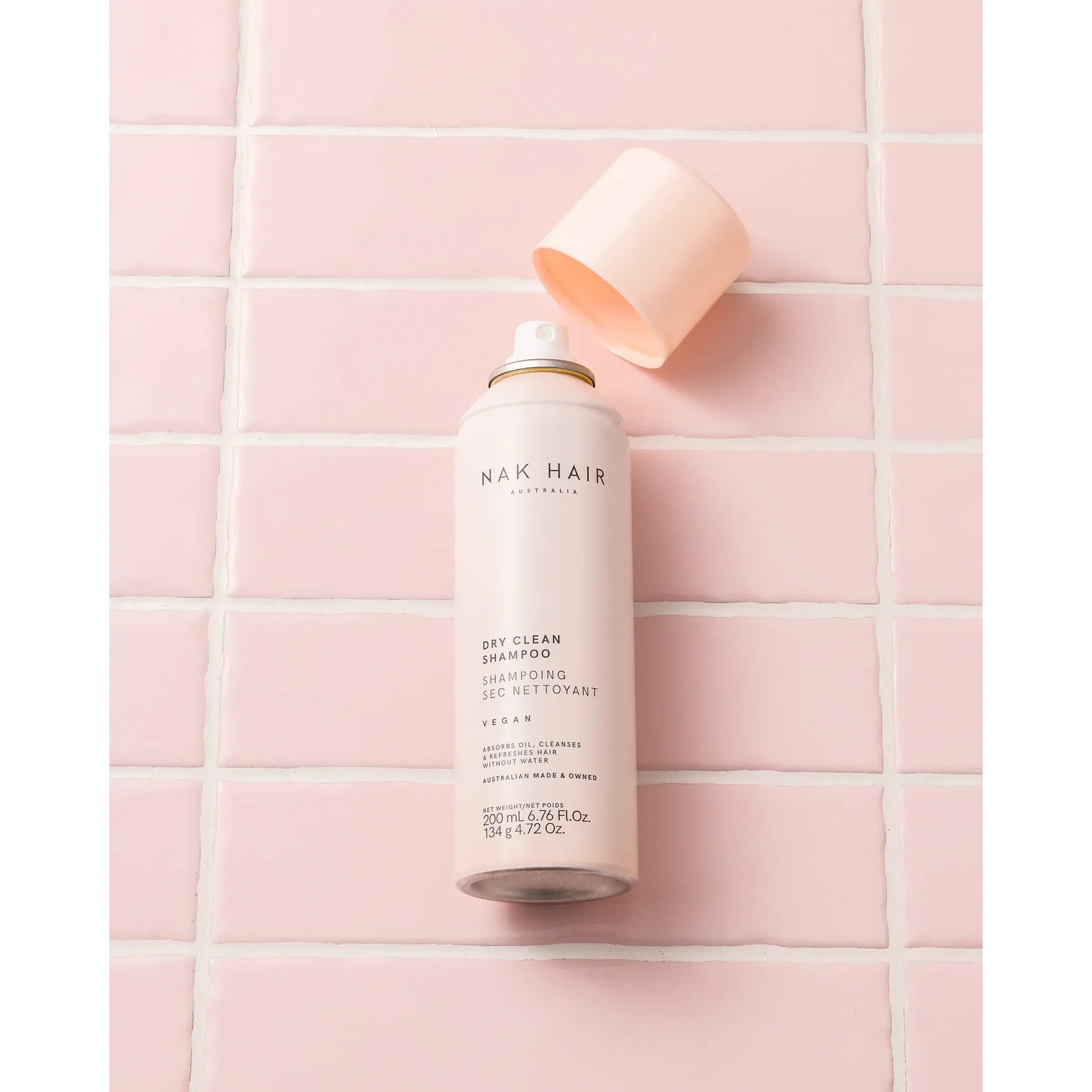 NAK Hair Dry Clean Shampoo 200ml - MV hair and beauty