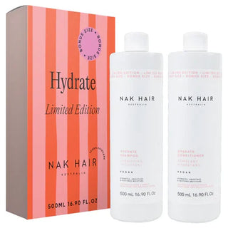 NAK Hydrate Duo Limited Edition 500ml - MV hair and beauty