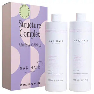 NAK Structure Complex Duo Limited Edition 500ml - MV hair and beauty