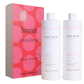 NAK Nourish Duo Limited Edition 500mL - MV hair and beauty