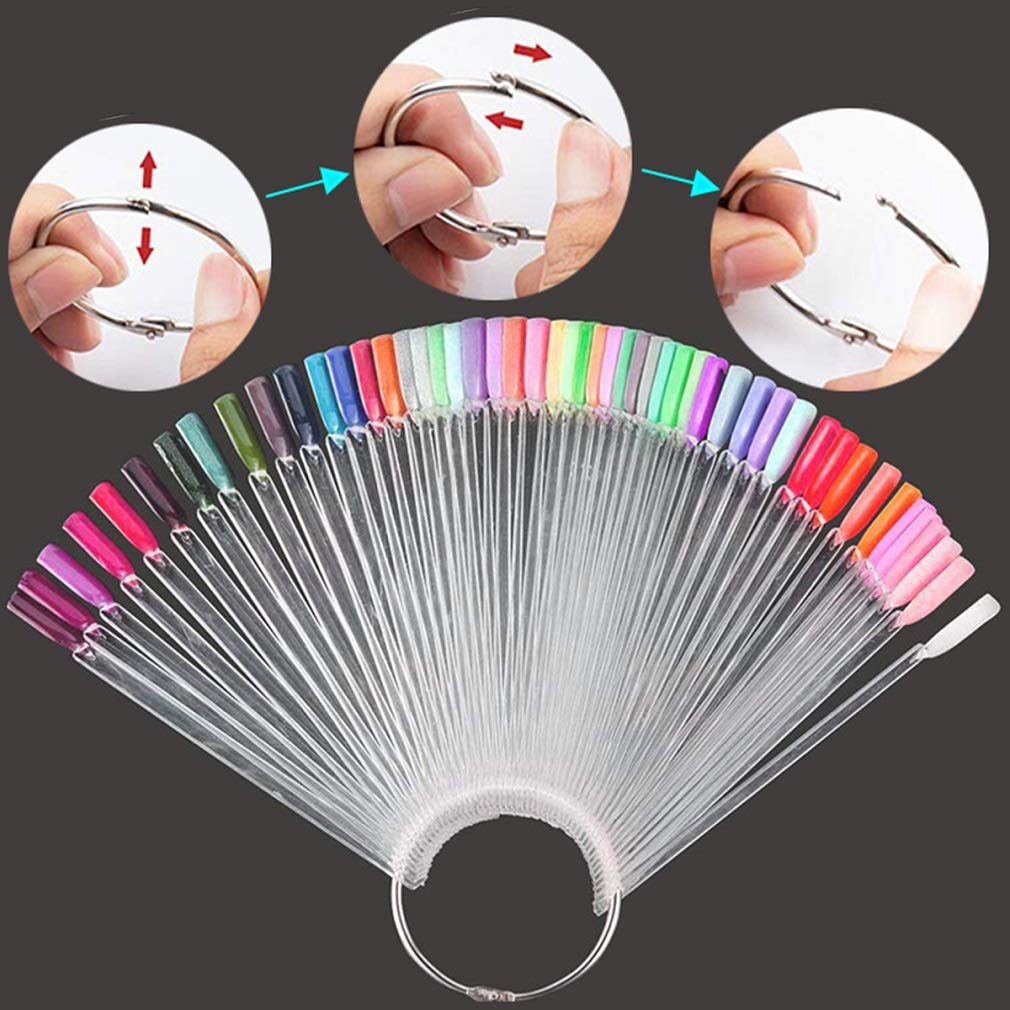 Nail Swatch Colour Display Ring - MV hair and beauty