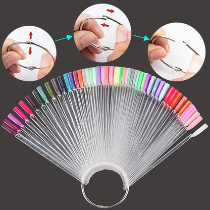 Nail Swatch Colour Display Ring - MV hair and beauty