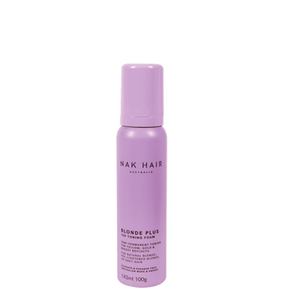 Nak Hair Blonde Plus 10V Toning Foam 100g - MV hair and beauty
