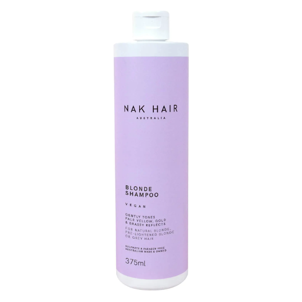 Nak Hair Blonde Shampoo 375ml - MV hair and beauty