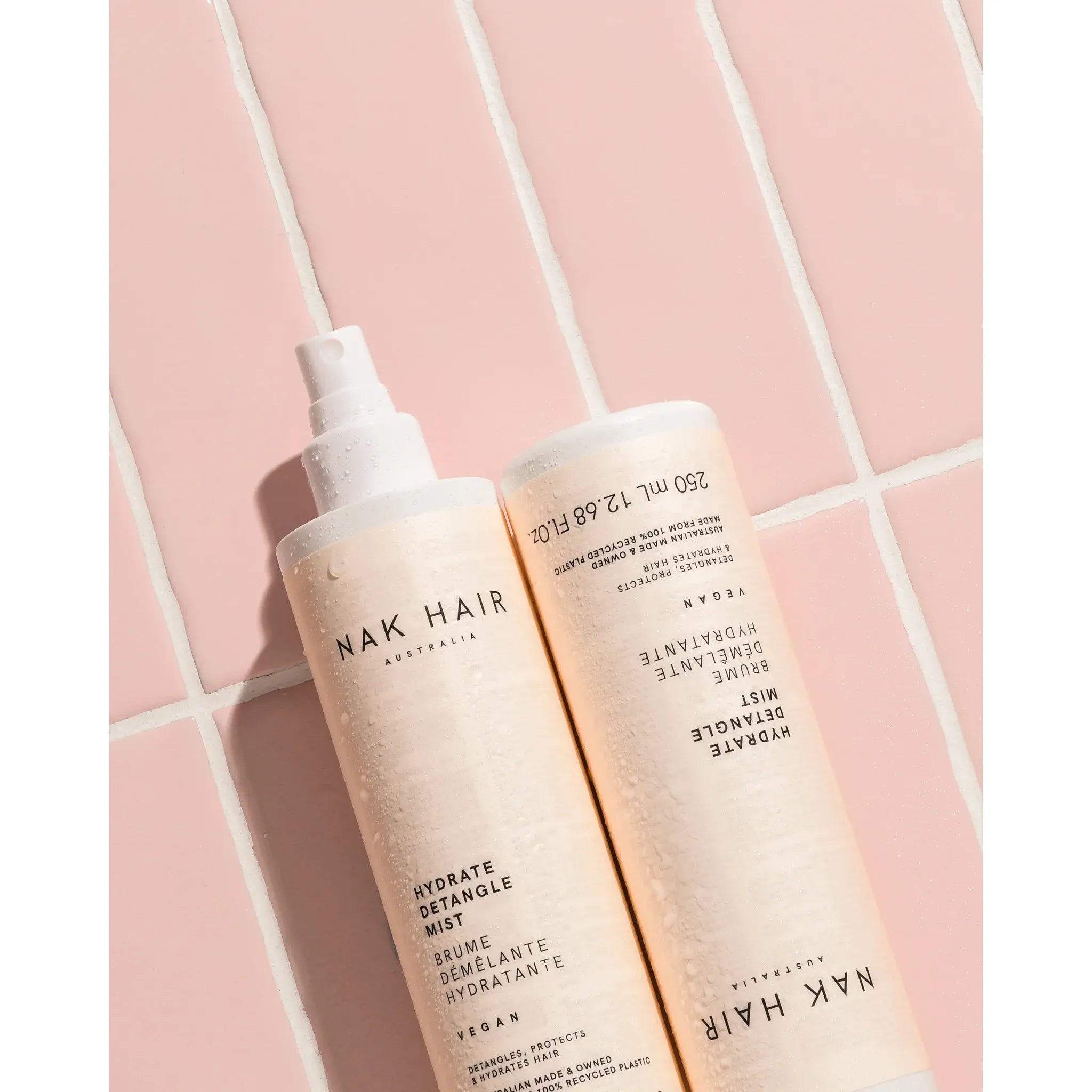 Nak Hair Hydrate Detangle Mist 250ml - MV hair and beauty