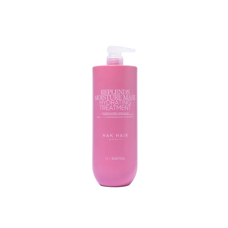 Nak Signature Replends Moisture Mask Hydrating Treatment 1 Litre - MV hair and beauty