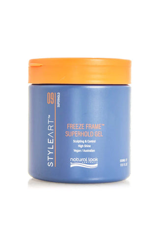 Natural Look - STYLEART Freeze Frame Superhold Gel- 500ml - MV hair and beauty