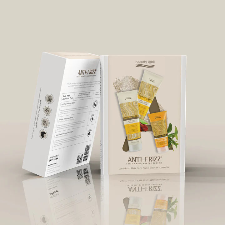 Natural Look Static Free Anti-Frizz Hair Care Pack - MV hair and beauty