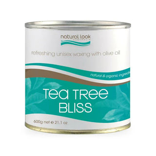 Natural Look Wax Refreshing Unisex Olive Oil Tea Tree Bliss - MV hair and beauty