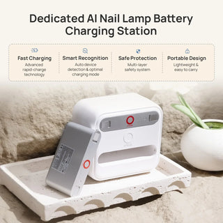 O NAIL Dedicated Battery and Cabinet for AI Nail Lamp - Lashmer