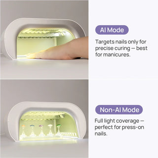 O NAIL Skin Health No.1 AI Nail Lamp - MV hair and beauty