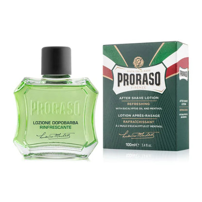 Proraso Eucalyptus & Menthol Refresh Aftershave Lotion 100ml - MV hair and beauty