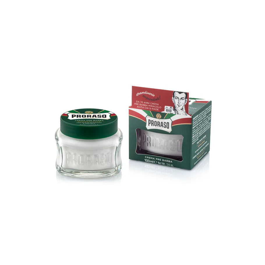 Proraso Refresh Pre-Shave Cream Eucalyptus & Menthol - 100ml - MV hair and beauty