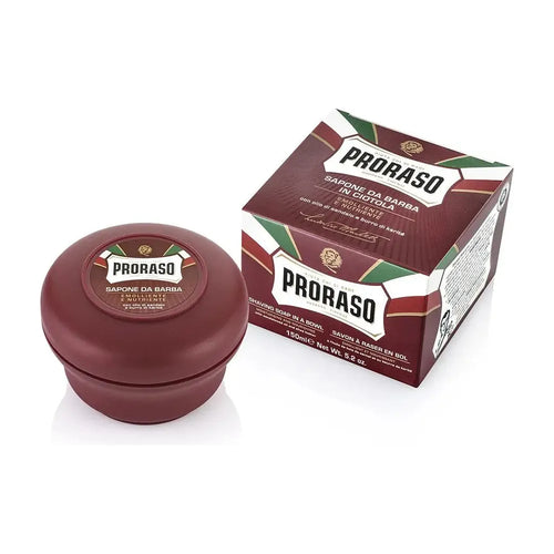 Proraso Shaving Soap In A Bowl: Nourishing For Coarse Beards 150ml - MV hair and beauty