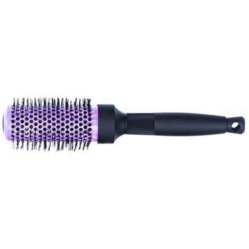 Bristle Brush Handle Purple - MV hair and beauty