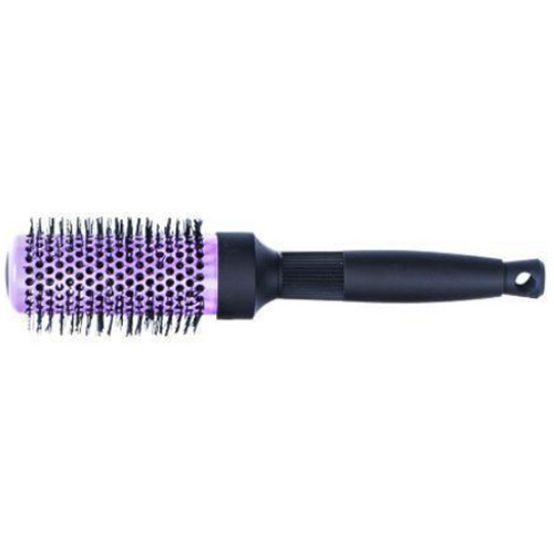 Bristle Brush Handle Purple - MV hair and beauty