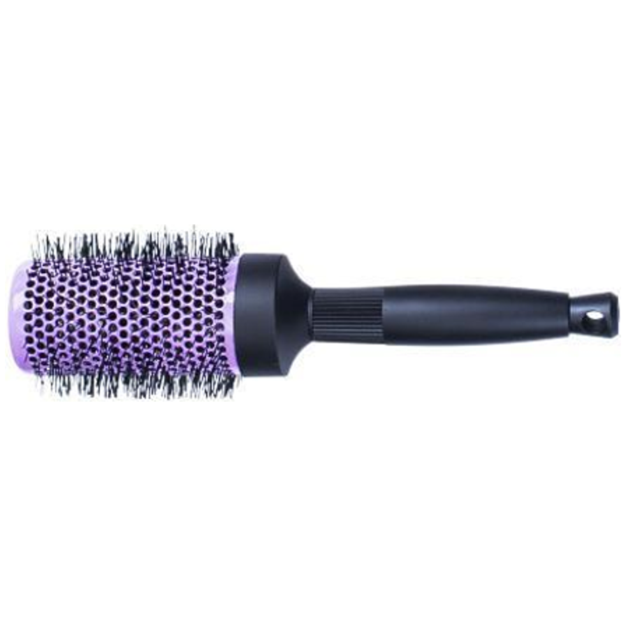 Bristle Brush Handle Purple - MV hair and beauty