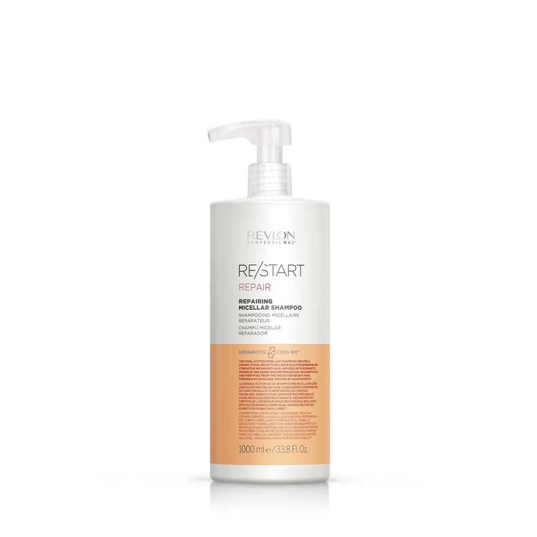 Revlon Professional Restart Repair Repairing Micellar Shampoo - MV hair and beauty