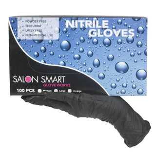 Salon Smart Clear Vinyl Gloves 100 pack - MV hair and beauty