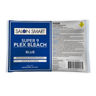 Salon Smart Super 9 Plex Bleach Blue 500g - MV hair and beauty