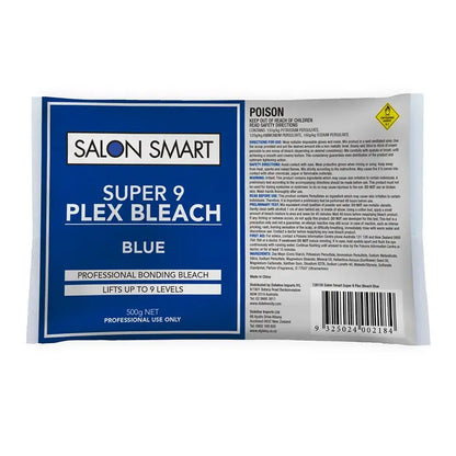 Salon Smart Super 9 Plex Bleach Blue 500g - MV hair and beauty