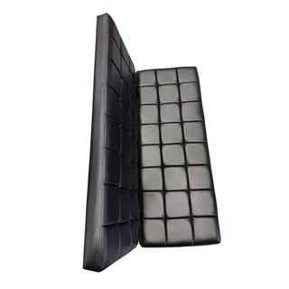 Professional Salon Washing Bench with Black Leather Finish - MV hair and beauty