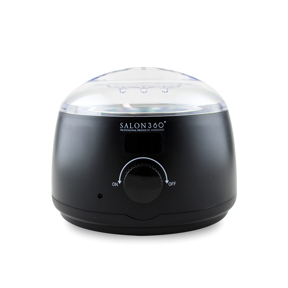 Salon360 Wax Heater 500ml Black - MV hair and beauty