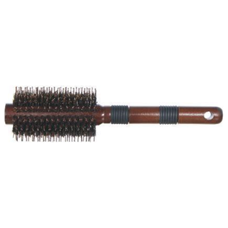 Dark Round Bristle Brush - MV hair and beauty
