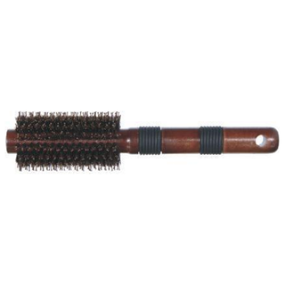 Dark Round Bristle Brush - MV hair and beauty