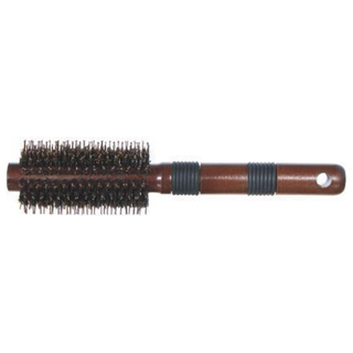 Dark Round Bristle Brush - MV hair and beauty