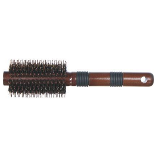 Dark Round Bristle Brush - MV hair and beauty
