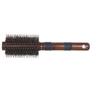 Dark Round Bristle Brush - MV hair and beauty