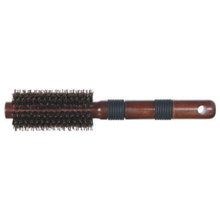 Dark Round Bristle Brush - MV hair and beauty