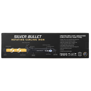 Silver Bullet Fastlane Ceramic Rotating Curling Iron - MV hair and beauty